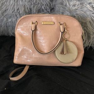 Nude Micheal Kors printed bag